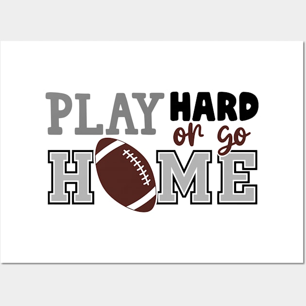 Football Lovers | Players fan | American Football team lover Wall Art by Houseofwinning